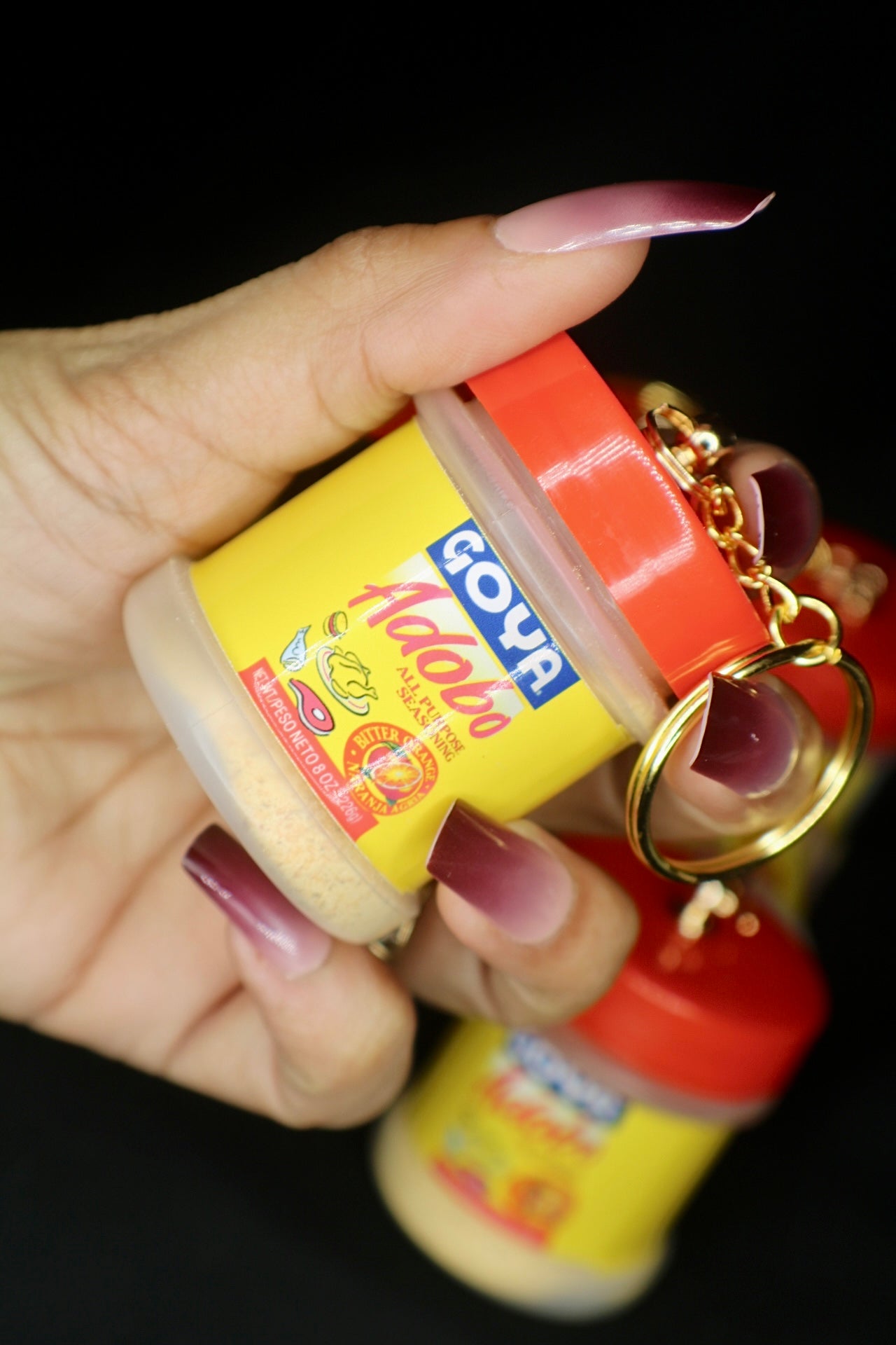 Adobo Seasoning Keychain