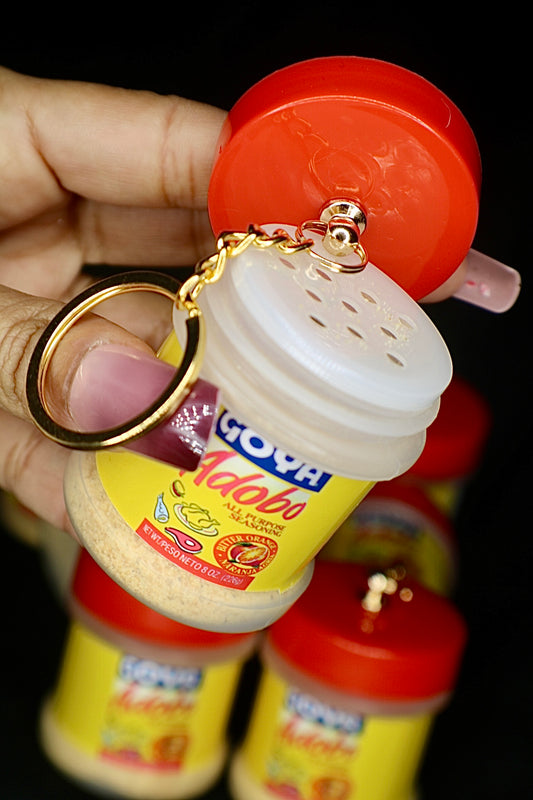 Adobo Seasoning Keychain