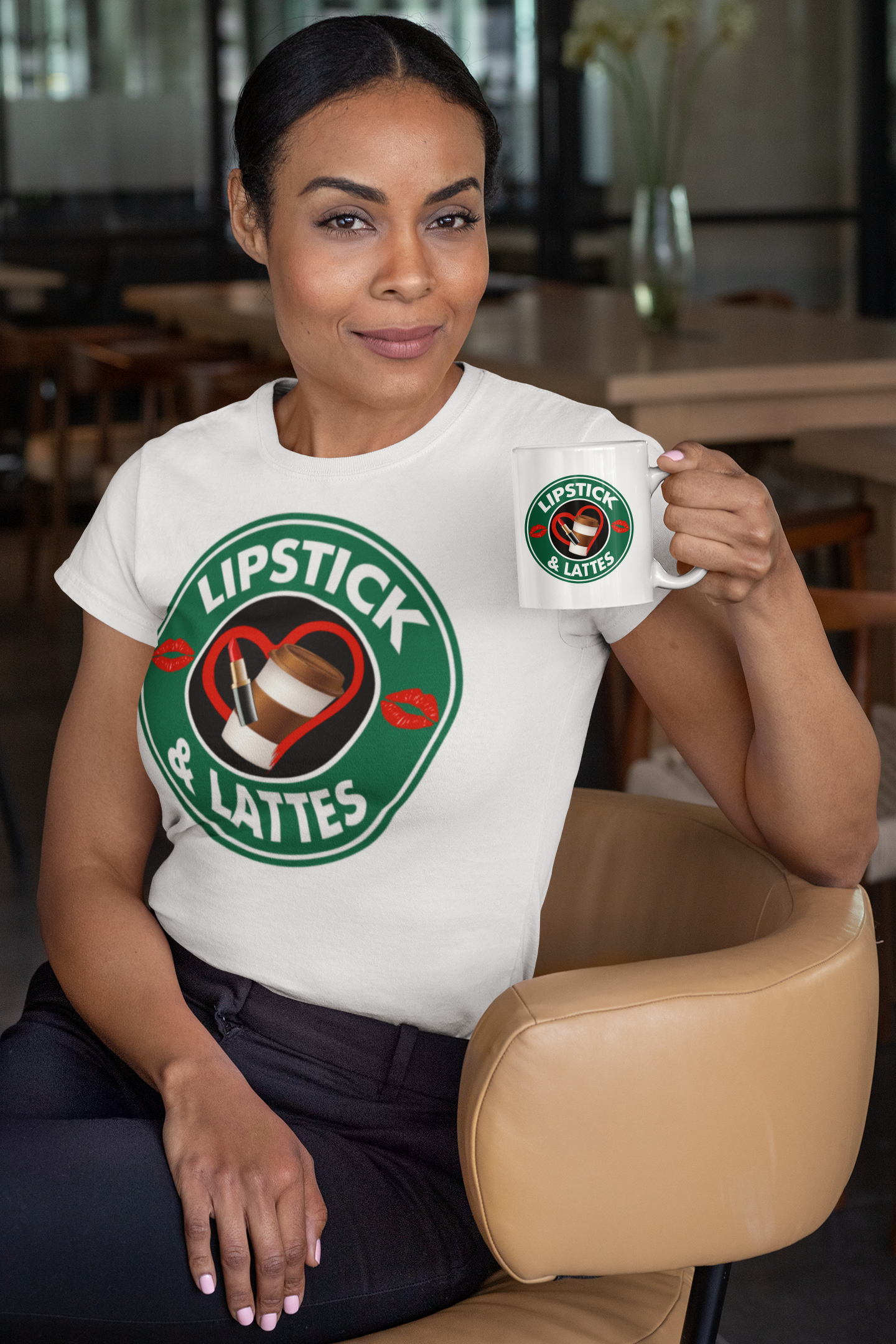 Lipsticks and Lattes shirt