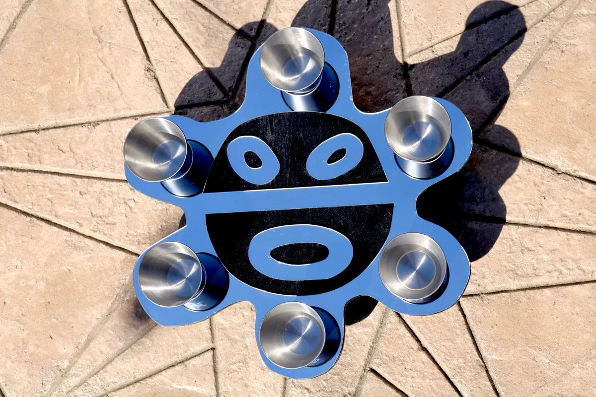 Taino Shot Glass Tray