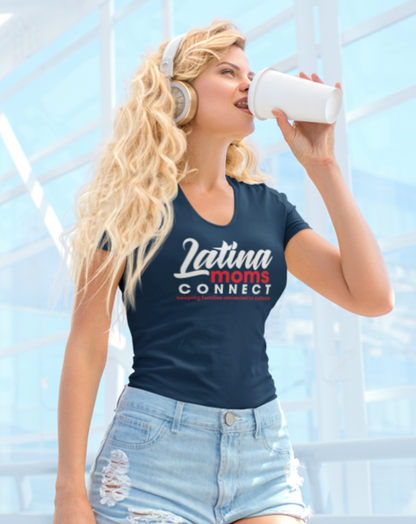 Latin Moms Connect V-Neck