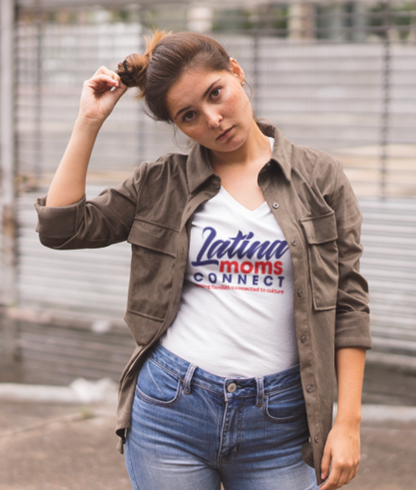 Latin Moms Connect V-Neck