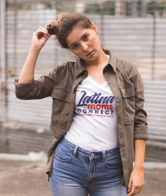 Latin Moms Connect V-Neck